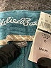 Eddie Bauer 100% Cotton Solid Teal Board Shorts Size 10 - photo 3