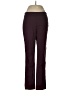 Chico's Solid Burgundy Dress Pants Size 8 (tall) - photo 1
