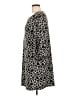 Lapis Print Black Casual Dress Size L - photo 5