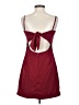 Lulus 100% Polyester Solid Burgundy Casual Dress Size S - photo 2