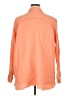 Natural Reflections Orange 3/4 Sleeve Button-Down Shirt Size 1X - photo 2