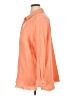 Natural Reflections Orange 3/4 Sleeve Button-Down Shirt Size 1X - photo 5