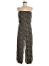 Alyn Paige 100% Polyester Paisley Green Jumpsuit Size S - photo 1