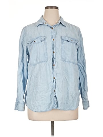 MICHAEL Michael Kors Long Sleeve Button-Down Shirt (view 1)