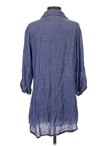 Dotti 3/4 Sleeve Button-Down Shirt (view 2)