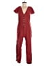 Madewell Solid Red Jumpsuit Size 0 - photo 1