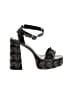 Maje Black Sandals Size EU 38 - photo 1