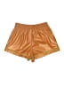 Alden Adair 100% Polyester Metallic Gold Athletic Shorts Size S - photo 2