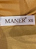 Maner 100% Polyester Gold Formal Skirt Size XS - photo 4