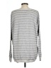 Gap Stripes Silver Pullover Sweater Size L (tall) - photo 2