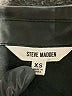 Steve Madden 100% Polyurethane Black Trenchcoat Size XS - photo 6