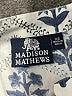 Madison 100% Cotton Blue 3/4 Sleeve Button-Down Shirt Size XS - photo 7