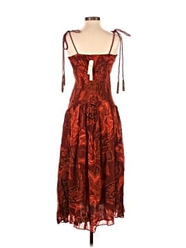 burgundy fall wedding guest dresses Farm Rio Women's Romantic Orchard Dress – Saint Bernard main image 0