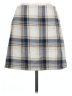 Blue Rain Plaid Blue Casual Skirt Size L - photo 1