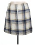 Blue Rain Plaid Blue Casual Skirt Size L - photo 2