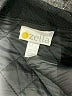 Zella 100% Polyester Solid Black Coat Size M - photo 6
