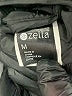 Zella 100% Polyester Solid Black Coat Size M - photo 7