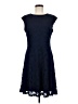 Wisp 100% Polyester Blue Cocktail Dress Size 8 - photo 1