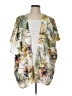 Unbranded 100% Polyester White Kimono Size L (estimated) - photo 1