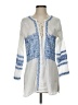 Siren White Long Sleeve Blouse Size S - photo 1