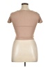 rue21 Tan Short Sleeve Top Size L - photo 2