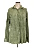 Unbranded Green Long Sleeve Blouse Size L - photo 1