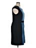 Jete Color Block Blue Casual Dress Size XL - photo 4