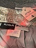 Rina Rossi Metallic Silver Formal Skirt Size 4 - photo 4