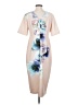 ASOS Graphic Ivory Casual Dress Size 8 - photo 2