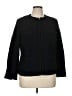 Boden Solid Black Jacket Size 14 - photo 1