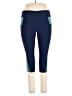 Xersion Color Block Blue Active Pants Size XL - photo 1