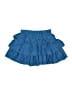 Erge Designs Solid Blue Denim Skirt Size L - photo 2