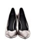 Old Navy Metallic Silver Gray Heels Size 10 - photo 2