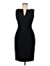 Kay Unger Solid Black Cocktail Dress Size 6 - photo 1