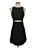 Assorted Brands 100% Polyester Solid Black Cocktail Dress Size S - photo 1