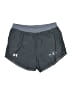 Under Armour 100% Polyester Solid Gray Athletic Shorts Size S - photo 1