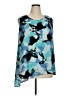 Lisa Rinna Blue Teal Sleeveless Blouse Size 1X - photo 1