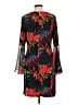 MSK Print Black Cocktail Dress Size L - photo 2