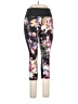 Assorted Brands Floral Black Leggings Size XL - photo 1
