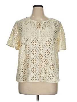 Lane Bryant Short Sleeve Blouse