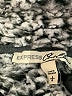 Express One Eleven 100% Polyester Animal Print Gray Pullover Sweater Size L - photo 7