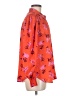 Ann Taylor 100% Polyester Print Orange Long Sleeve Blouse Size M - photo 4