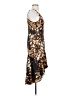 Xscape Animal Print Brown Cocktail Dress Size 4 - photo 4