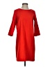 Gap Solid Red Casual Dress Size 4 - photo 1