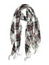 Unbranded Plaid Gray Ivory Scarf One size - photo 1