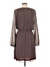 Max Studio Brown Casual Dress Size L - photo 2