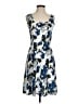 Herou Print Blue Cocktail Dress Size S - photo 1
