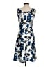 Herou Print Blue Cocktail Dress Size S - photo 2