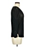 Zara 100% Rayon Black Long Sleeve Top Size M - photo 4