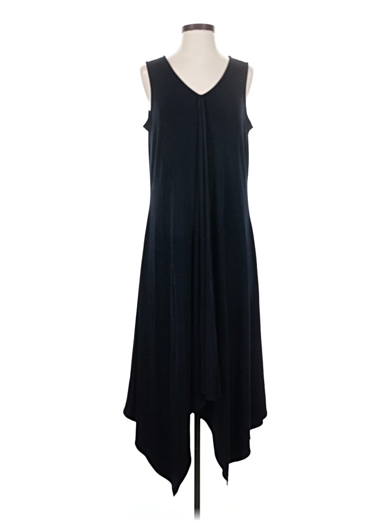 Pre-owned Travelers By Chico's Casual Dress In Blue